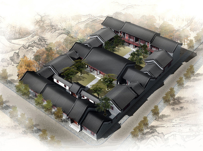 陽(yáng)江大山深處的原始村落古建筑